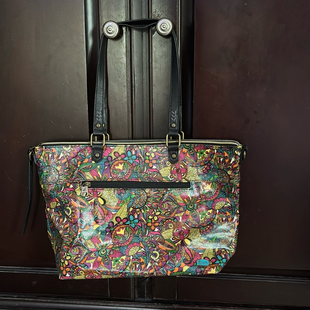 Sakroots Coated Canvas Tote